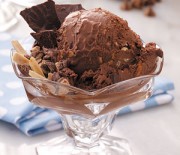 Υπέροχο παγωτό παρφέ σοκολάτας
