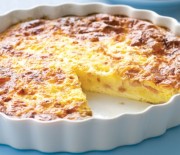Ομελέτα – πίτα φούρνου με ζαμπόν και τυρί