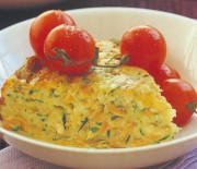 Κολοκυθόπιτα με καρότα και τυρί χωρίς φύλλο