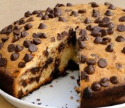 Κέικ βανίλιας με σταγόνες σοκολάτας