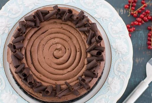 Υπέροχο σοκολατένιο cheesecake (Video)