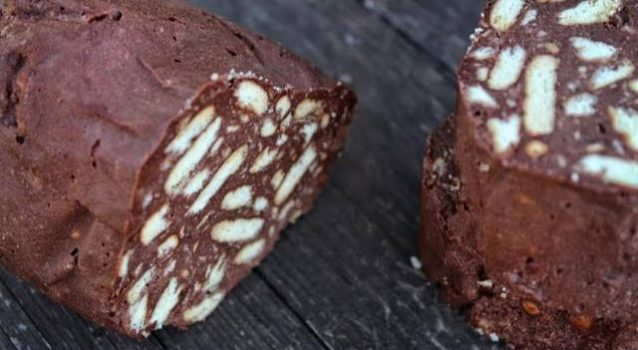 Φανταστικός κορμός σοκολάτας Μωσαϊκό (Video) | Συνταγές - Sintayes.gr