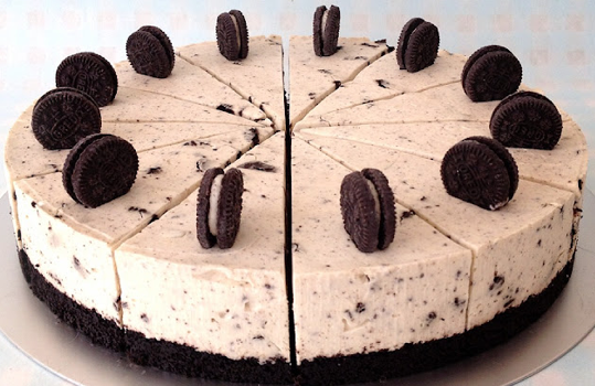 Oreo cheesecake λευκής σοκολάτας