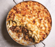 Mac “n” cheese με κιμά στο φούρνο